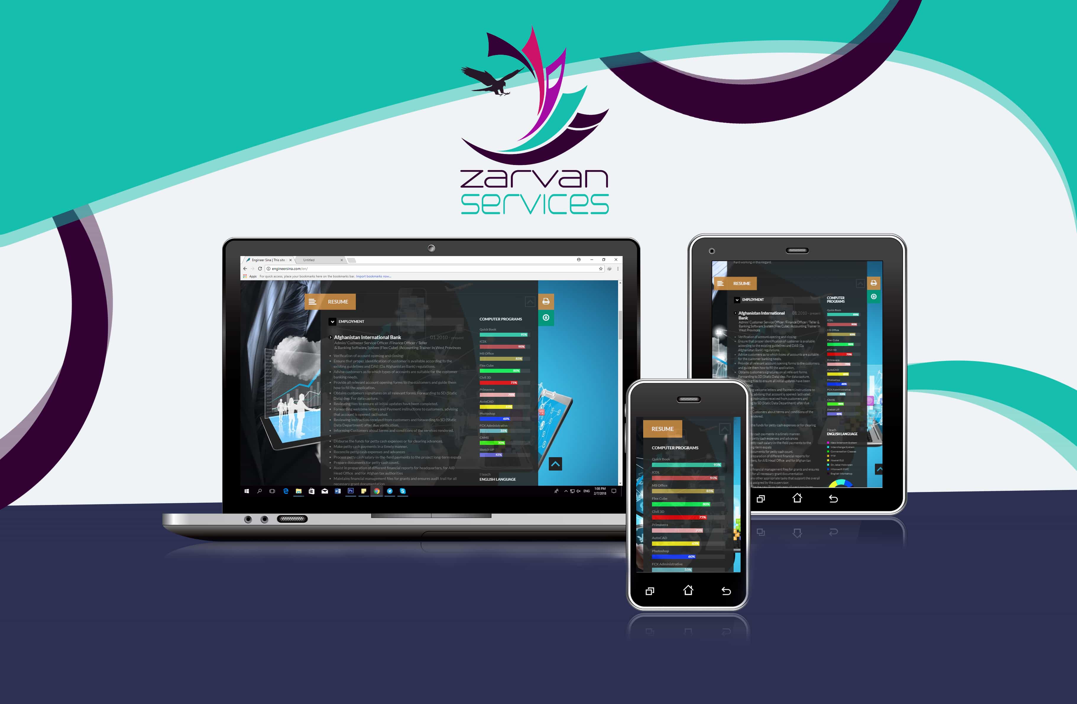 Design and Develop of website like a profile